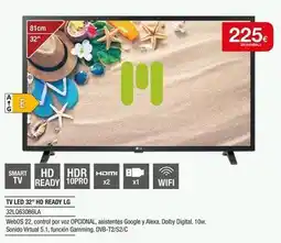 Milar Lg - tv led 32 hd oferta