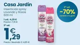 Clarel Casa jardín - insecticida spray lavanda y rosas oferta