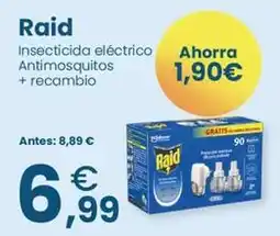 Clarel Raid - insecticida electrico antimosquitos + recambio oferta