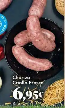 Gadis Chorizo criollo fresco oferta