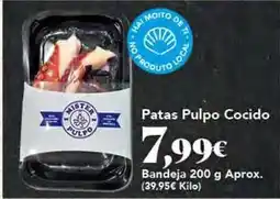 Gadis Patas pulpo cocido oferta
