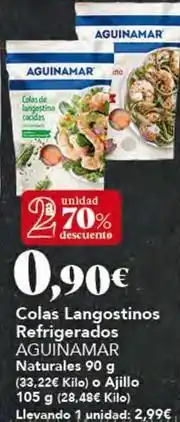 Gadis Aguinamar - colas langostinos refrigerados oferta