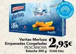 Gadis Pescanova - varitas merluza empanadas congeladas oferta