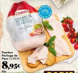 Gadis Coren - fiambre pechuga de pavo oferta