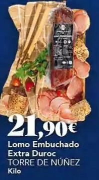 Gadis Torre de núñez - lomo embuchado extra duroc oferta