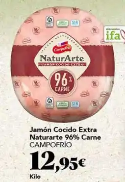 Gadis Campofrío - jamon cocido extra naturarte 96% carne oferta