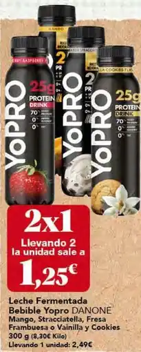 Gadis Danone - leche fermentada bebible yopro oferta