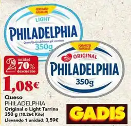 Gadis Philadelphia - queso oferta