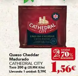Gadis Cathedral city - queso cheddar madurado oferta