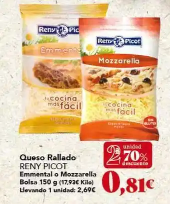 Gadis Reny picot - queso rallado oferta