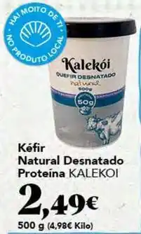 Gadis Kalekói - kéfir natural desnatado proteina oferta