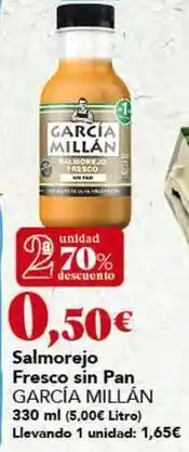 Gadis Garcia millan - salmorejo fresco sin pan oferta