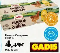 Gadis Coren - huevos camperos oferta