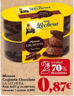 Gadis La lechera - mousse crujiente chocolate oferta
