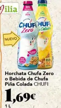 Gadis Chufi - chufa zero o bebida de chufa pina colada oferta