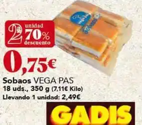 Gadis Vega pas - sobaos oferta