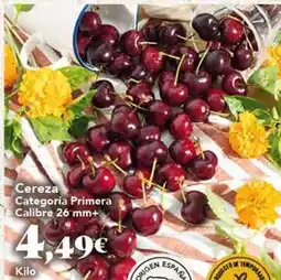 Gadis Origen - cereza categoria primera calibre 26 mm+ oferta