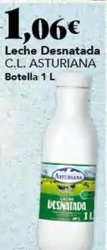 Gadis Central lechera asturiana - leche desnatada oferta