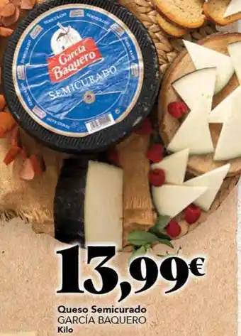 Gadis García baquero - queso semicurado oferta