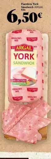 Gadis Argal - family york sandwich oferta