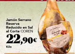 Gadis Coren - jamón serrano reserva reducido en sal al corte oferta
