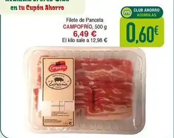 Campofrío - filete de panceta