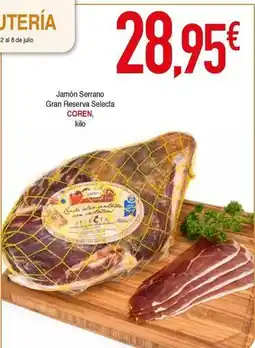 Masymas Coren - jamón serrano gran reserva selecta oferta