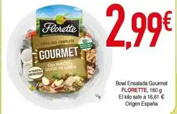 Masymas Florette - bowl ensalada gourmet oferta