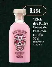 Masymas Kick the rules - crema de fresa con tequila oferta