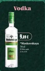 Masymas Moskovskaya - vodka oferta