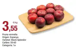 BonpreuEsclat Origen - pruna vermella oferta
