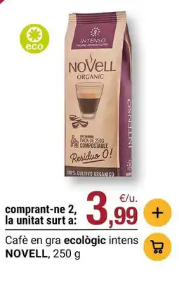 BonpreuEsclat Eco - cafe en gra ecologic intes oferta