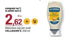 BonpreuEsclat Hellmann's - maionesa cap per avall oferta