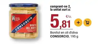BonpreuEsclat Consorcio - bonitol en oli d'oliva oferta