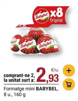 BonpreuEsclat Babybel - formatge mini oferta