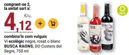 BonpreuEsclat Eco - vi logic negre, rosat o blanc oferta