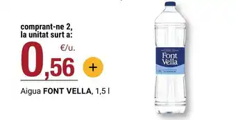 BonpreuEsclat Font vella - aigua oferta