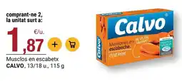 BonpreuEsclat Calvo - musclos en escabetx oferta