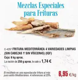 Abordo Puro - fritura mediterranea 4 variedades limplas oferta