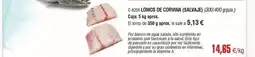 Abordo Salvaje - lomos de corvina oferta
