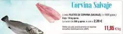 Abordo Salvaje - corvina oferta