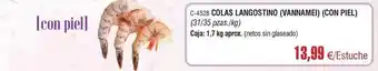 Abordo Colas langostino (vannamei) (con piel) oferta