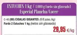 Abordo Cigalas gigantes oferta