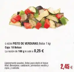 Abordo Pisto de verduras oferta