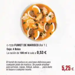 Abordo Fumet de marisco oferta