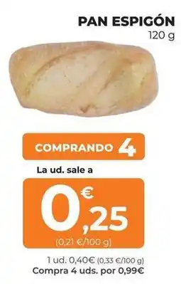 SPAR Gran Canaria Pan espigon oferta