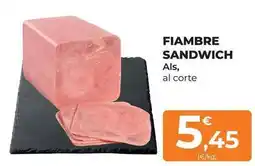 SPAR Gran Canaria Fiambre sandwich oferta