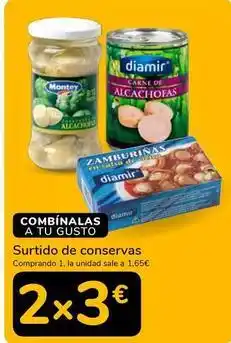 Supeco Surtido de conservas oferta