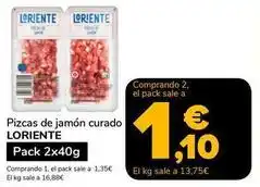 Loriente - pizcas de jamon curado