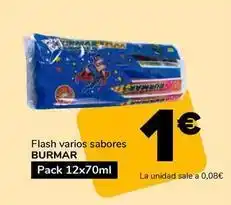 Supeco Burmar - flash varios sabores oferta